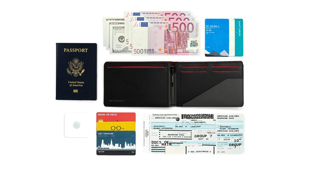 Passport Wallet mit GPS