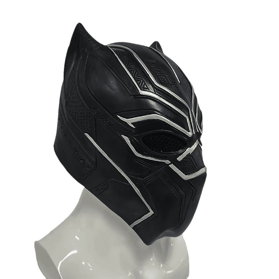 Black Panther schwarze Karnevalsmaske