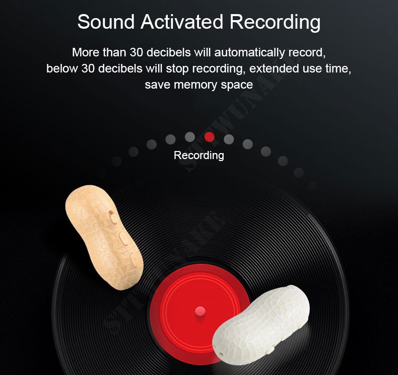 Sound- und Voice-Recorder - Sound-aktivierte Aufnahme