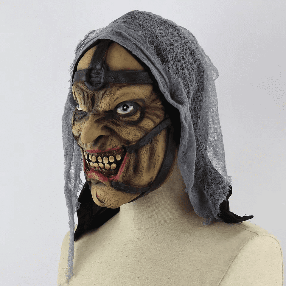 Gruselige Horrormaske für Karneval
