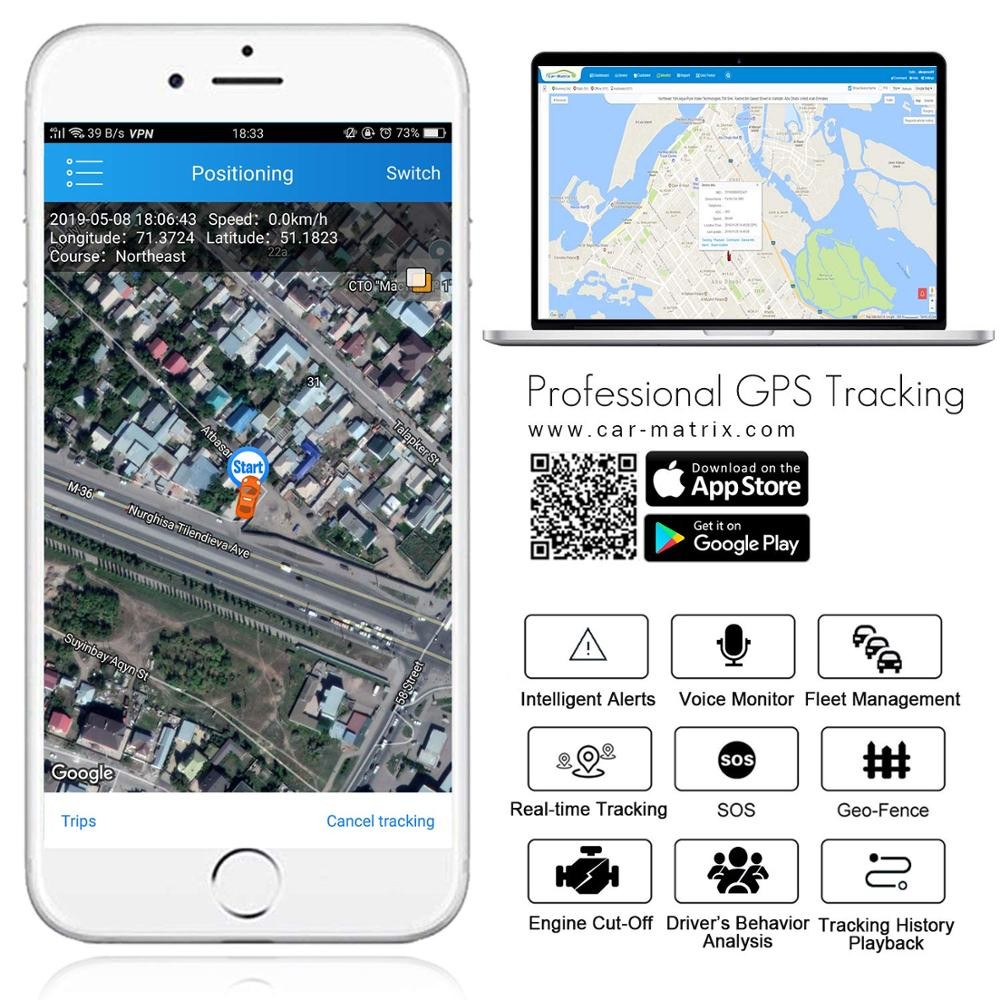 Autokamera mit GPS Live Tracking Profi x2