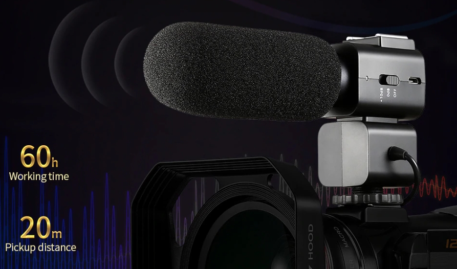 externe Mikrofon-Ordro-Kamera