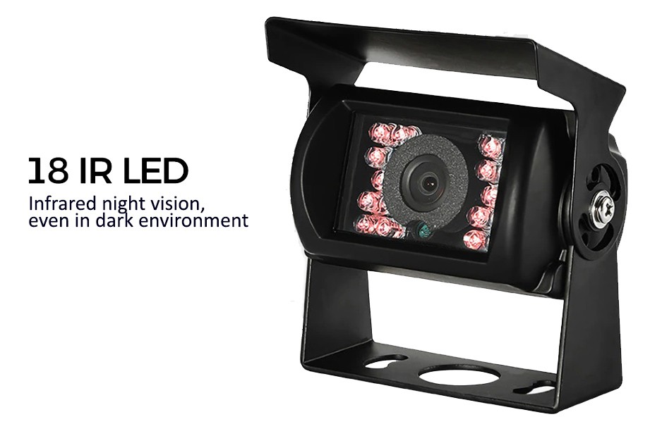 Autokamera mit 18 IR-LED-Nachtsicht