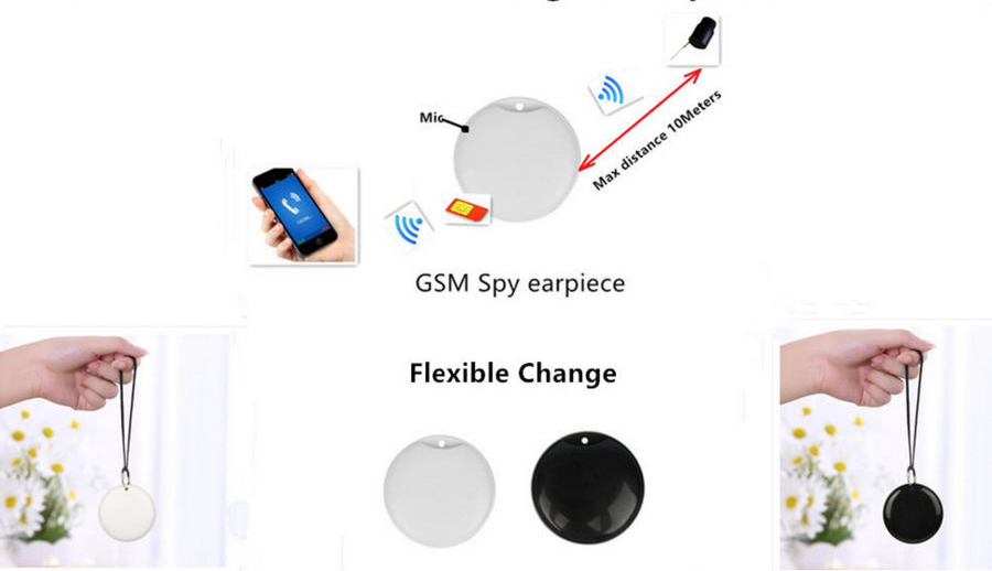GSM-Spionage-Ohrhörer GSM-Schleife