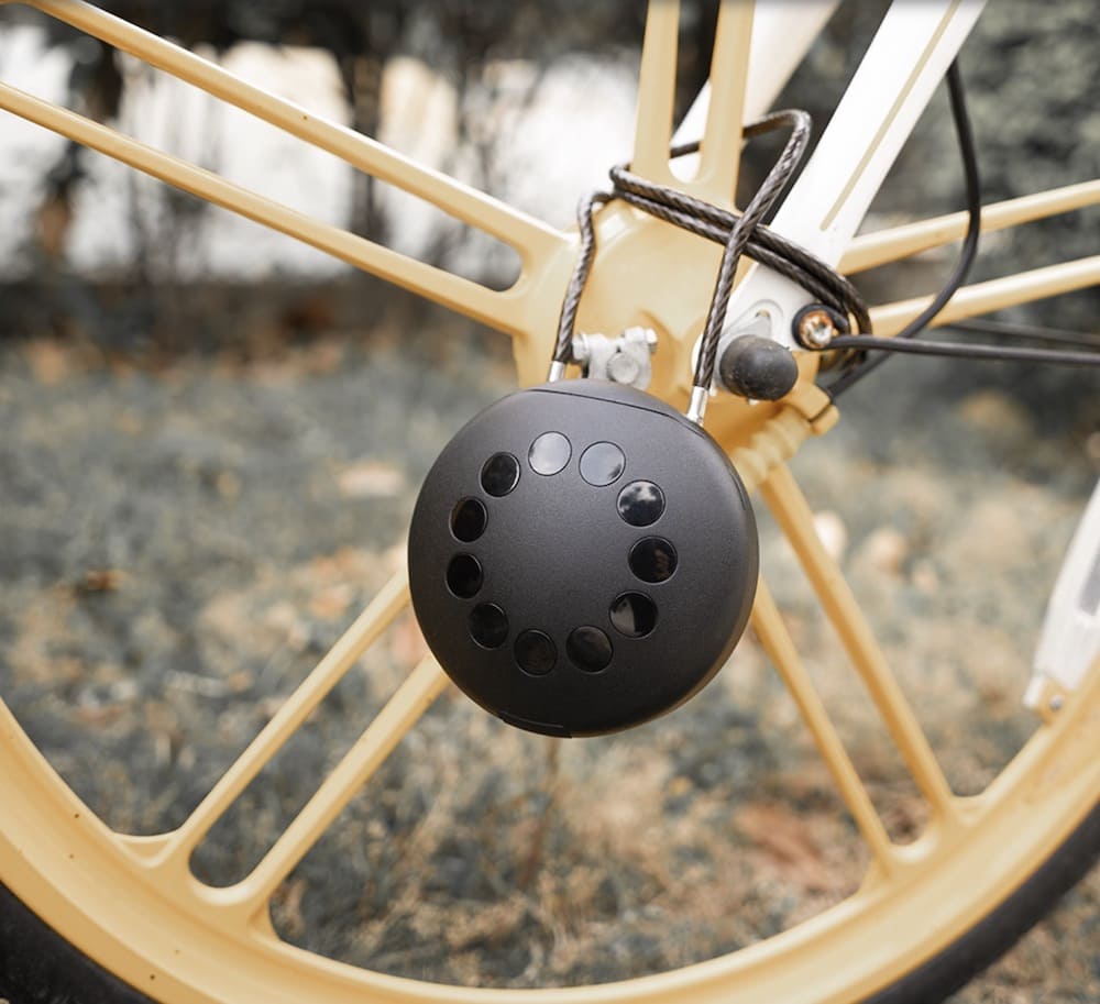 Fahrradschloss mit Schlüssel-Sicherheitsbox