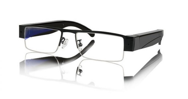 Spionbrille mit Full-HD-Kamera