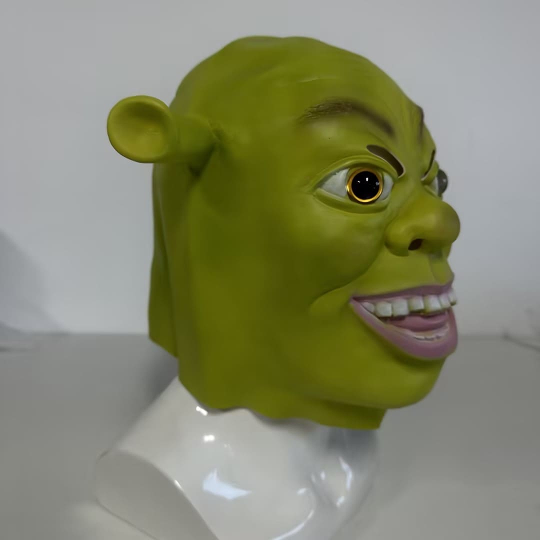 Shrek-Halloween-Maske
