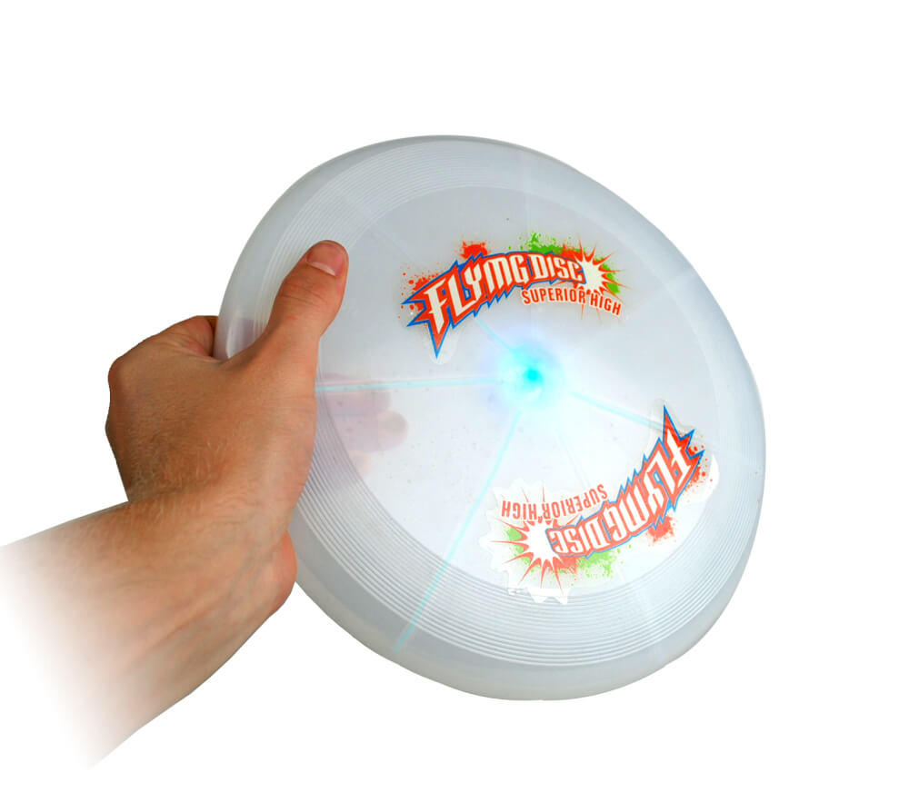 geführter Frisbee