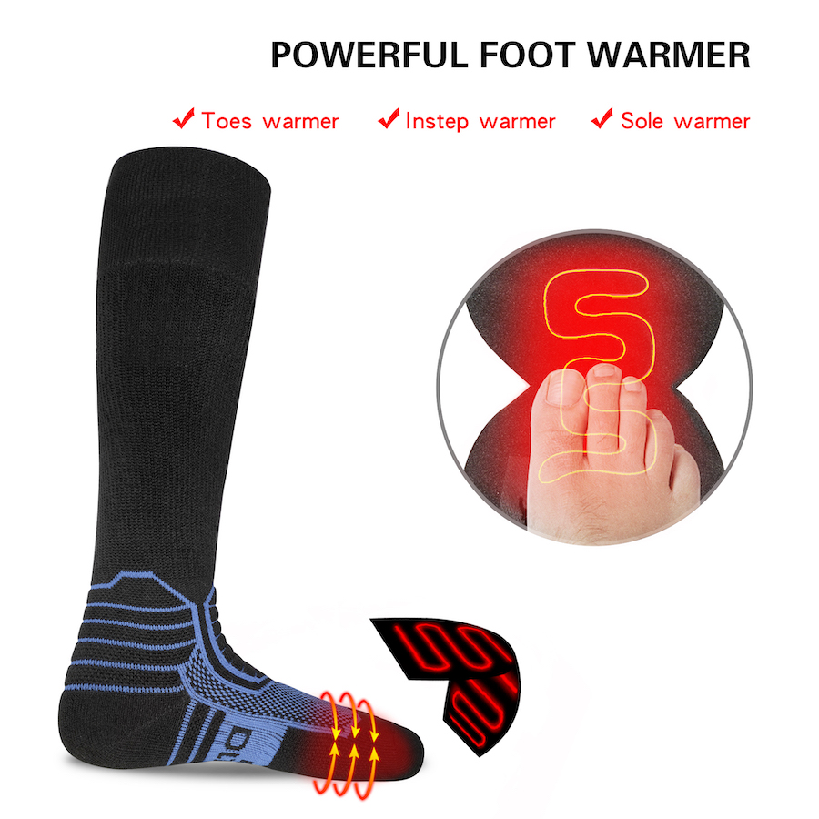 Socken mit elektrischer Heizung – thermobeheizte Socken