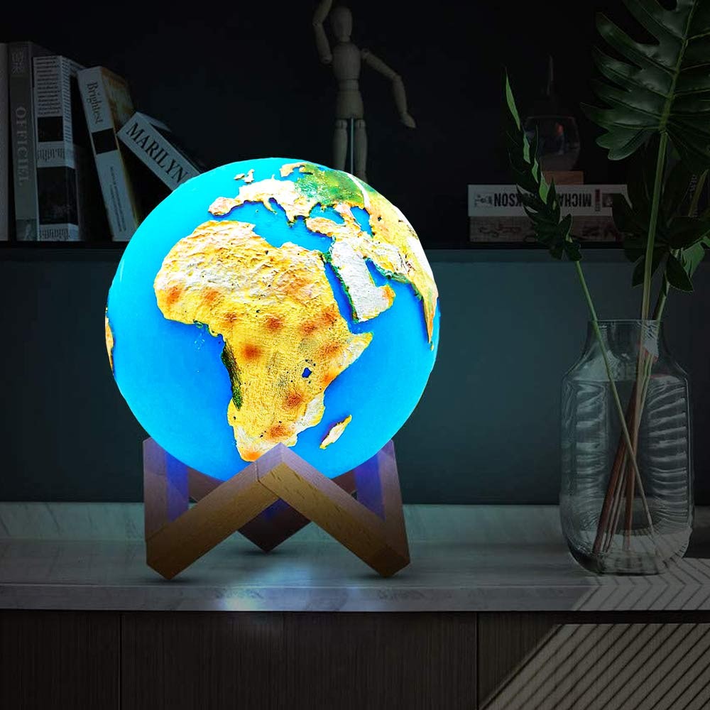 Globe Light - Nachtlampe in Form der Erde