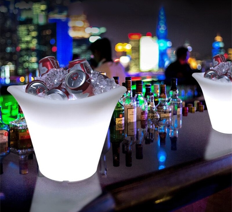 leuchtende Eiskübel-LED-Beleuchtung