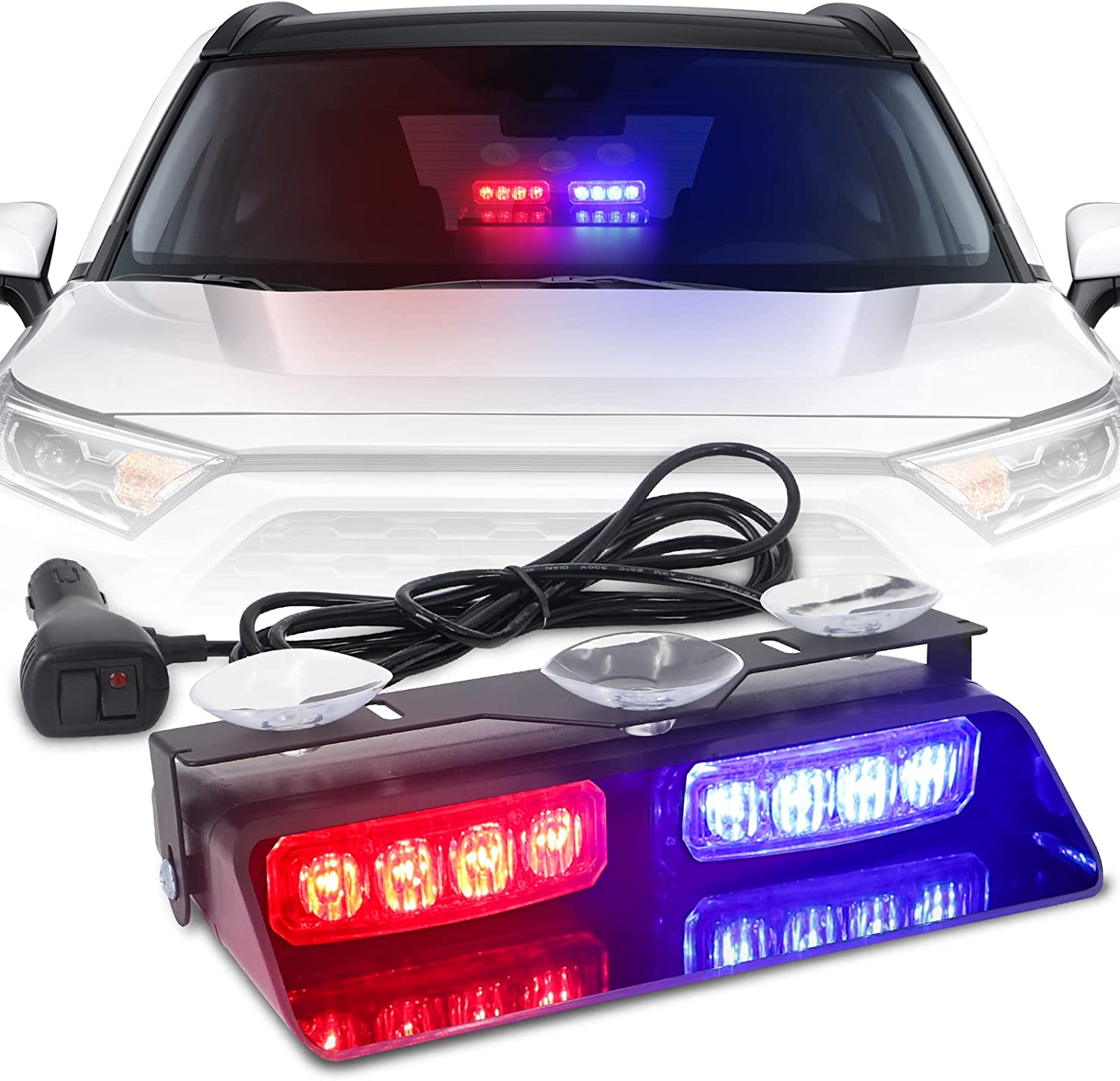 Auto Notfall Flash Strobe Lampe Rotierenden Verkehrs Sicherheit