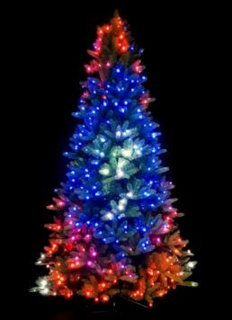 Weihnachtsbaum LED smart per Handy