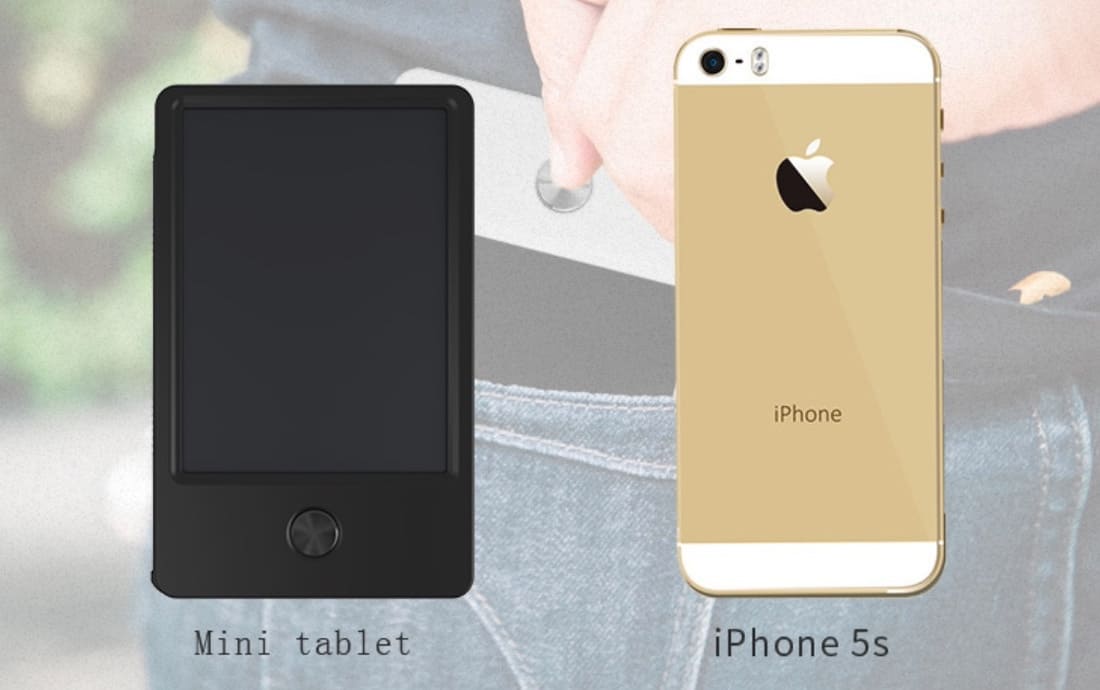 Minimaße wie Ihr Handy - Pocket LCD Tisch