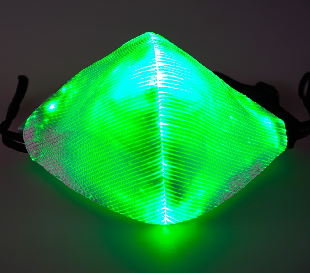 LED grüne Maske
