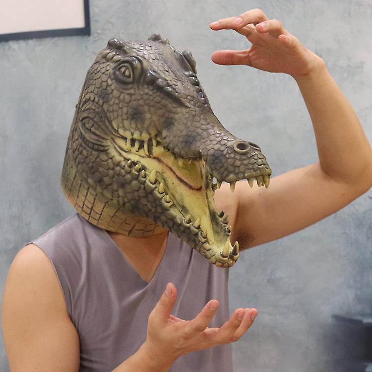 Alligator Krokodil Gesichtsmaske