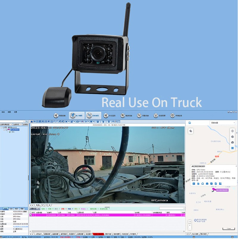 4G-Kamera für die Sim-Verfolgung von PKW-Transportern über das Internet