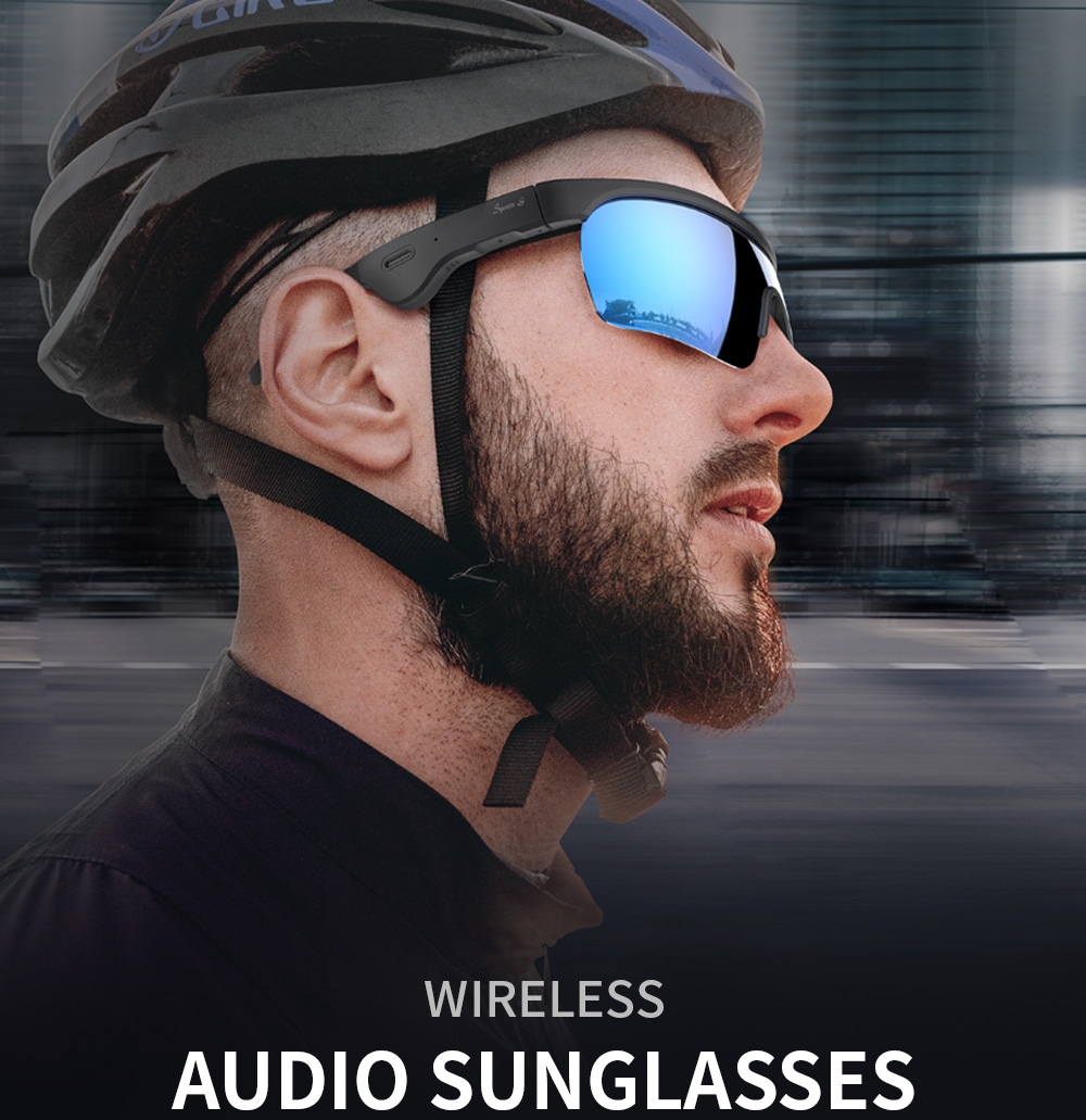 Smarte Audio-Sonnenbrille mit Bluetooth-Brille zum Musikhören
