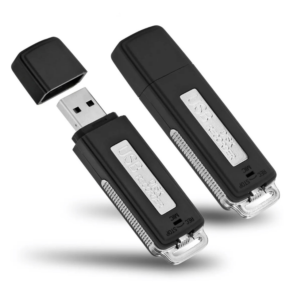 Spionage-Diktiergerät in USB-Taste