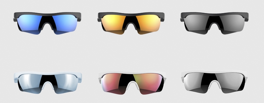 Sonnenbrillen mit austauschbaren Gläsern