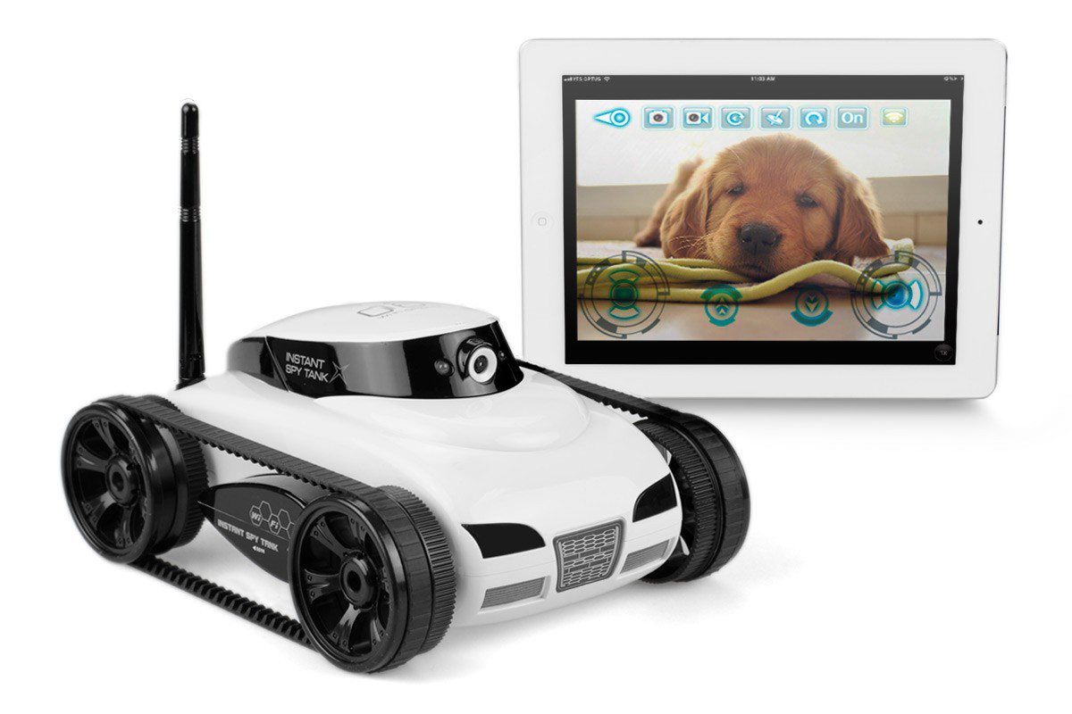 Ispy Mini-Auto mit Kamerasteuerung über Touchscreen