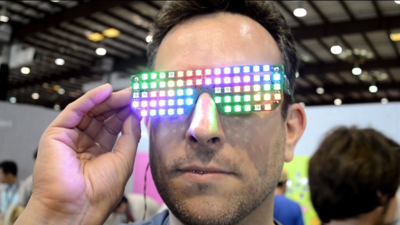 RGB-LED-Gläser
