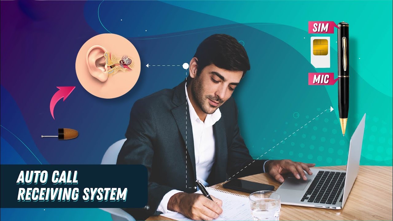 spionieren Sie das kleinste Hörgerät im Ohr, das für Prüfungen unsichtbar ist