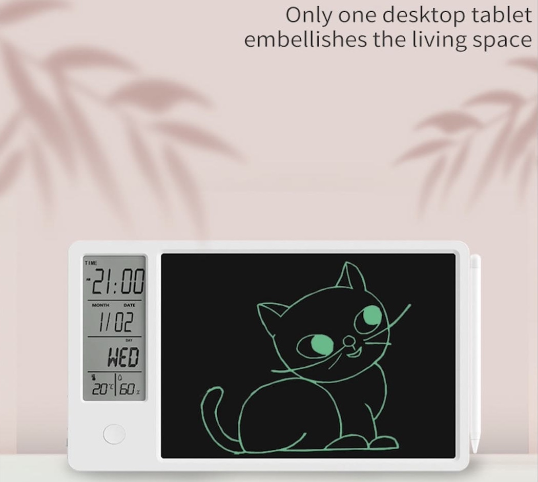 Kalender Digital LCD mit Notebook Smart für Schreiben Zeichnen