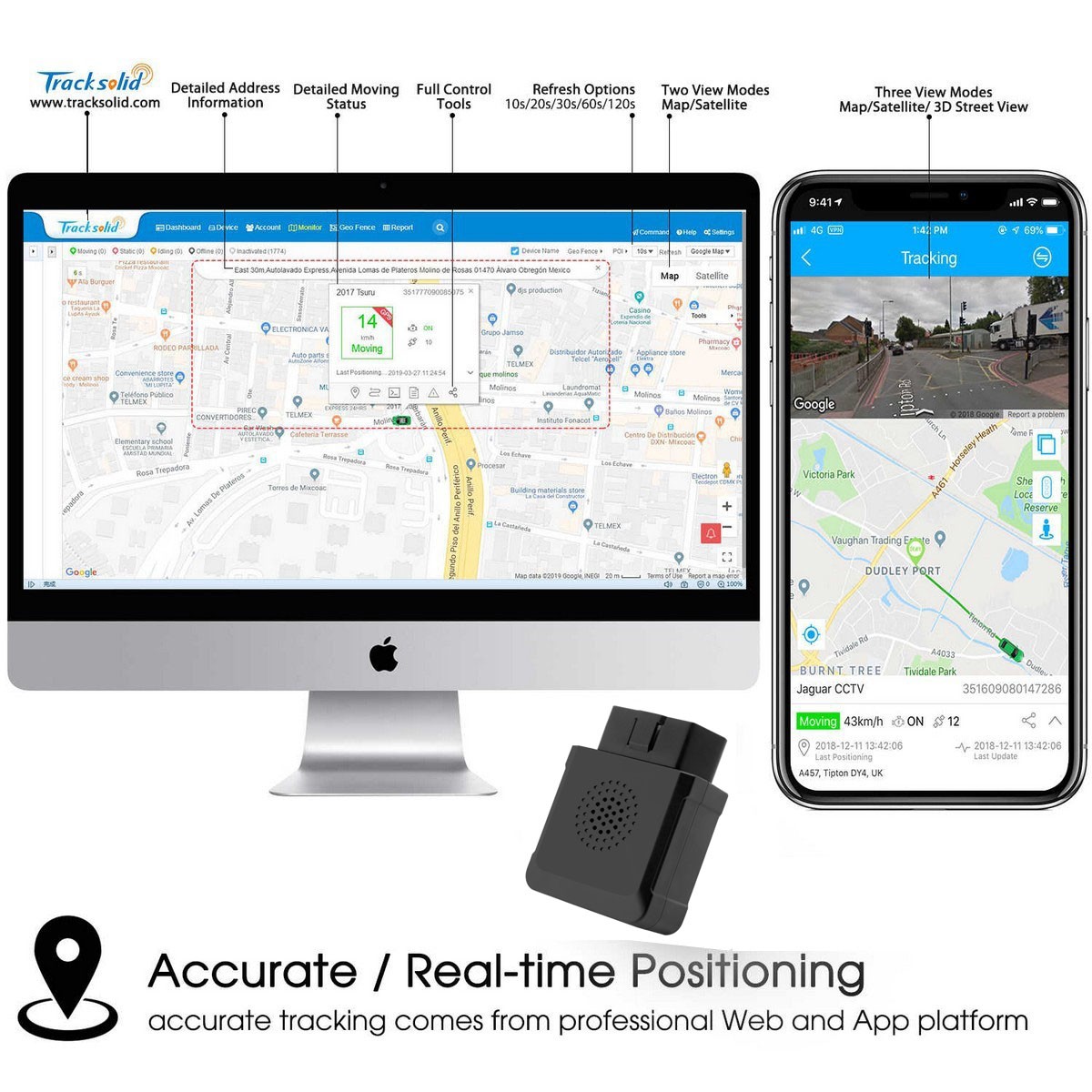 GPS-Fahrzeugüberwachungs-Tracker OBD-Locator