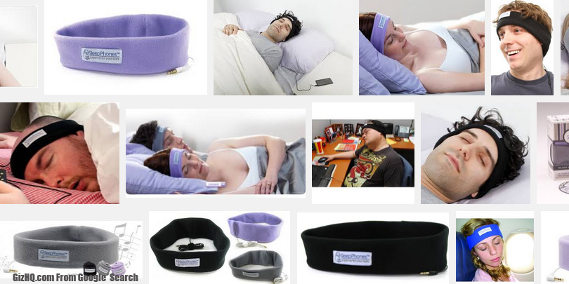 Sleepphones Kopfhörer auf Schlaf