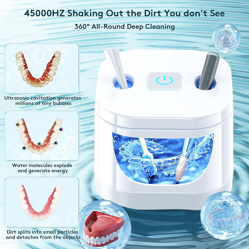 Zahnersatzreiniger Ultraschall-UV-Reinigungsgerät