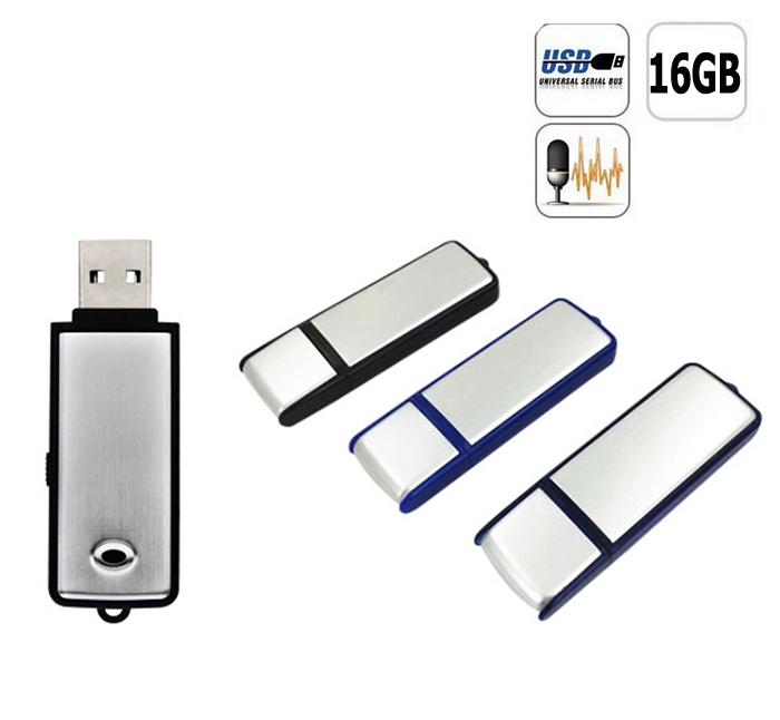 8GB Getarnt Versteckter Voice Recorder Mini USB Speicher Pc Laptop Musik Ton A38