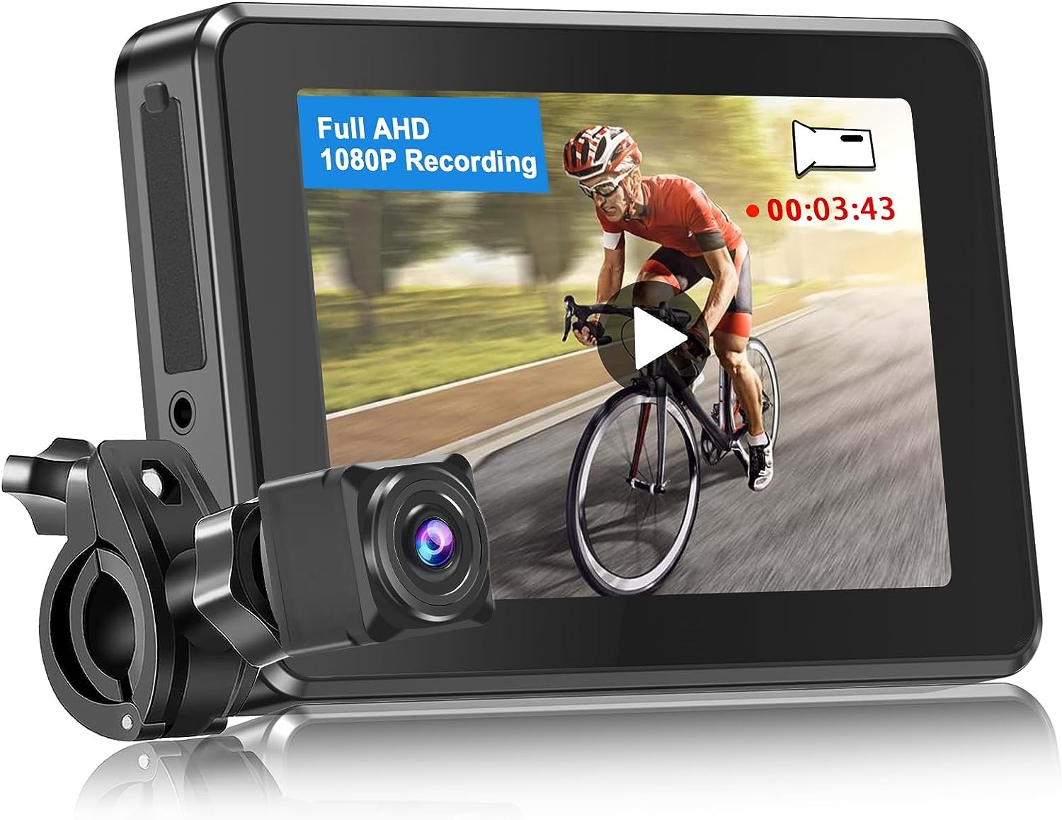 Fahrrad-Rückfahrkamera mit Aufnahme