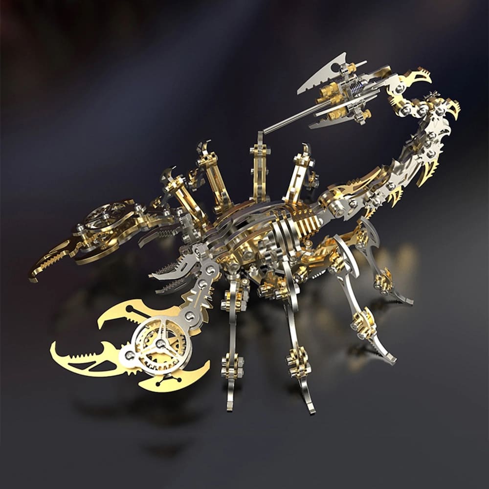 3D-Puzzle-Nachbildung eines Skorpions