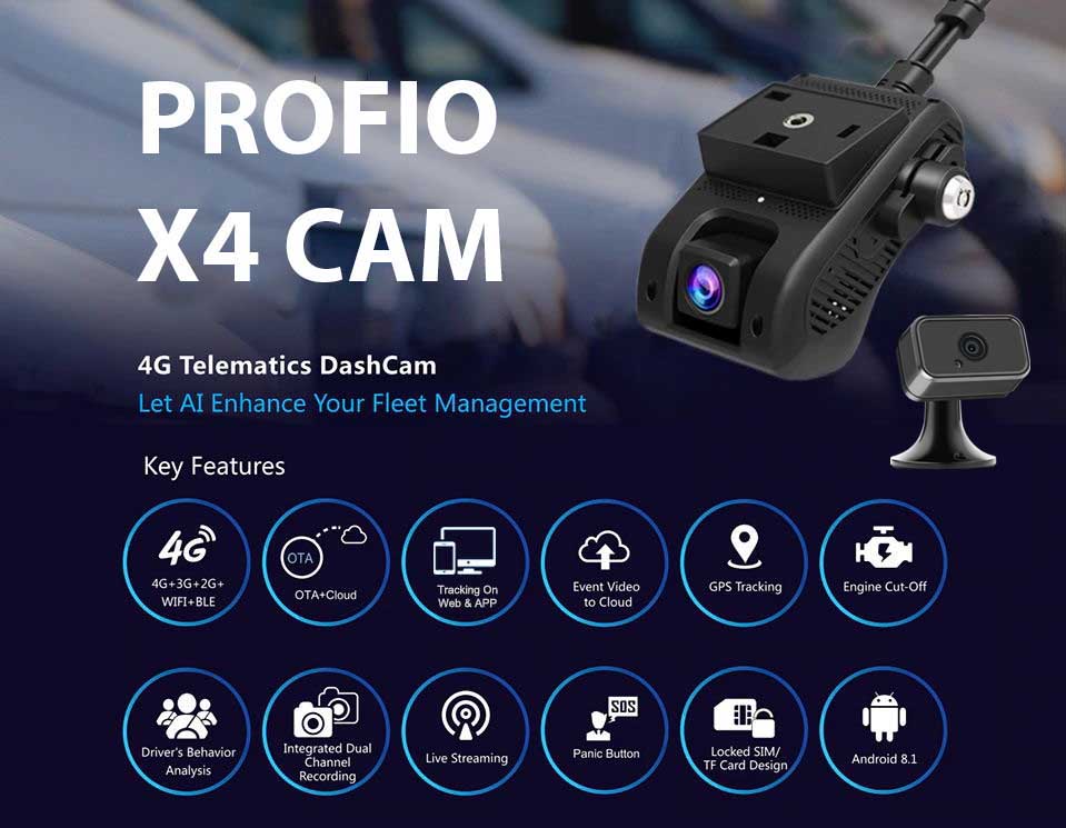 Cloud-Autokameras Profio X4