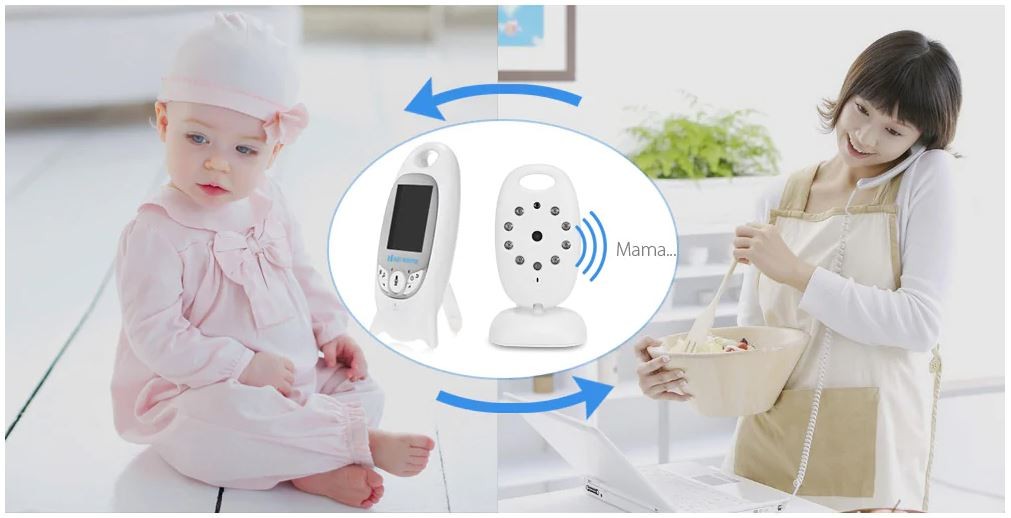 Kamera mit Monitor zur Babyüberwachung