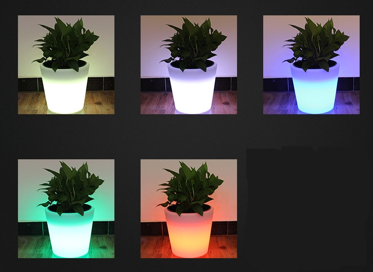 LED-Licht Blumentopf
