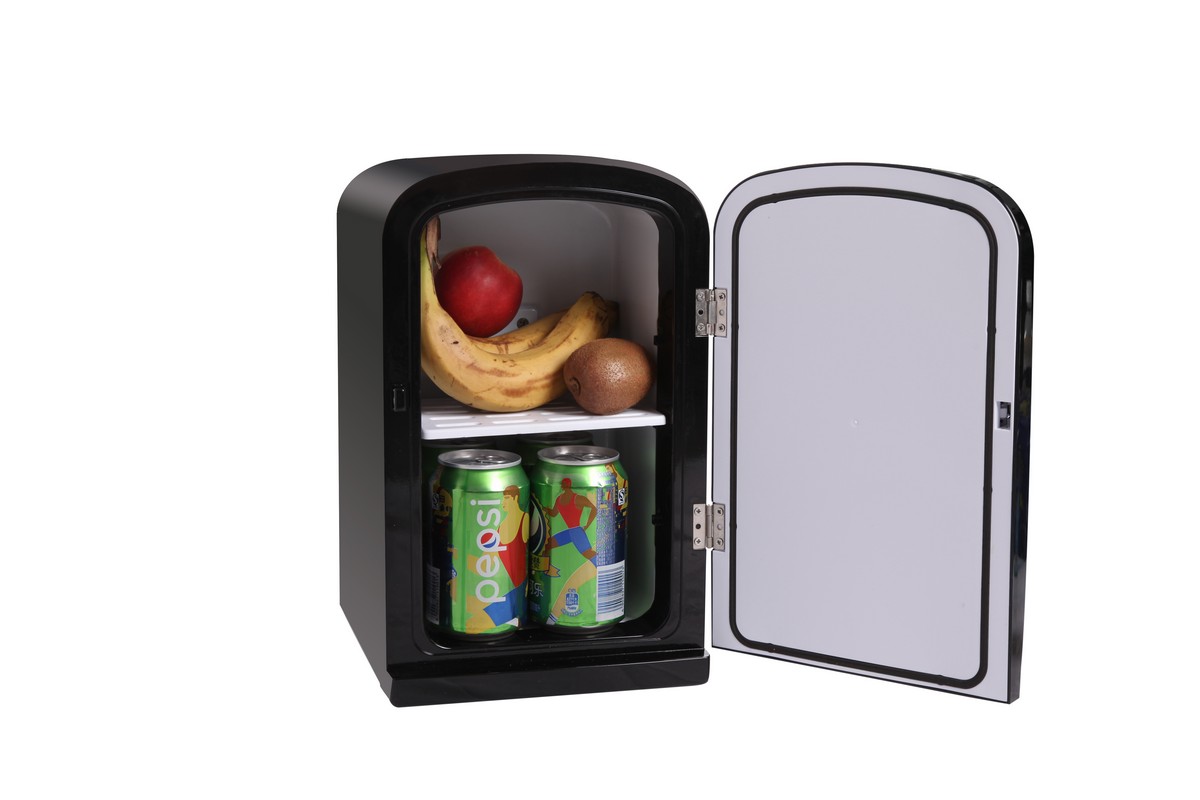 mini Kühlboxen kleiner Kühlschrank tragbar schwarz