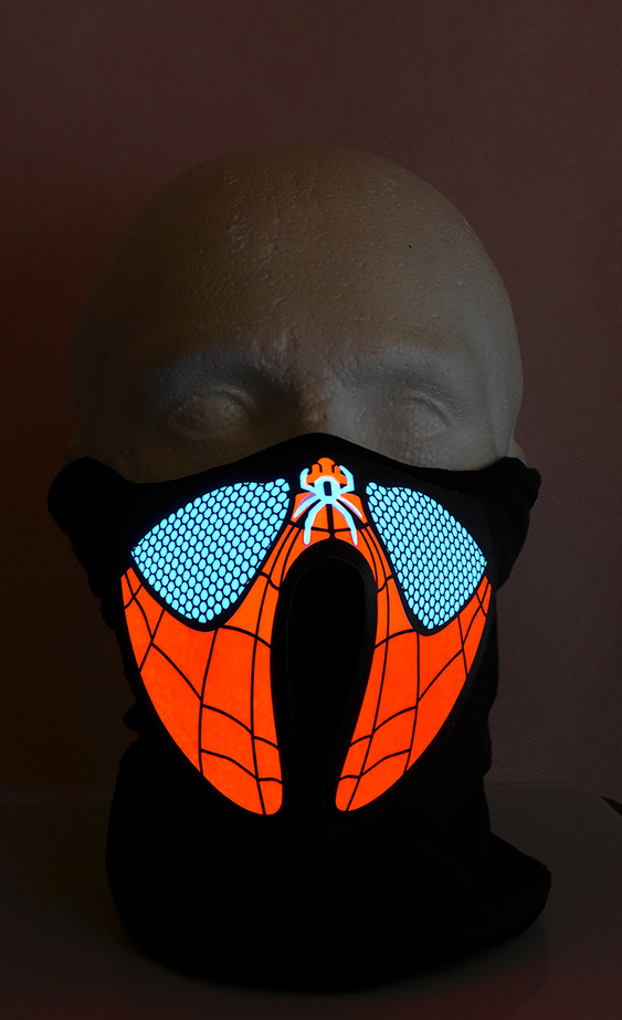 Spiderman führte Maske