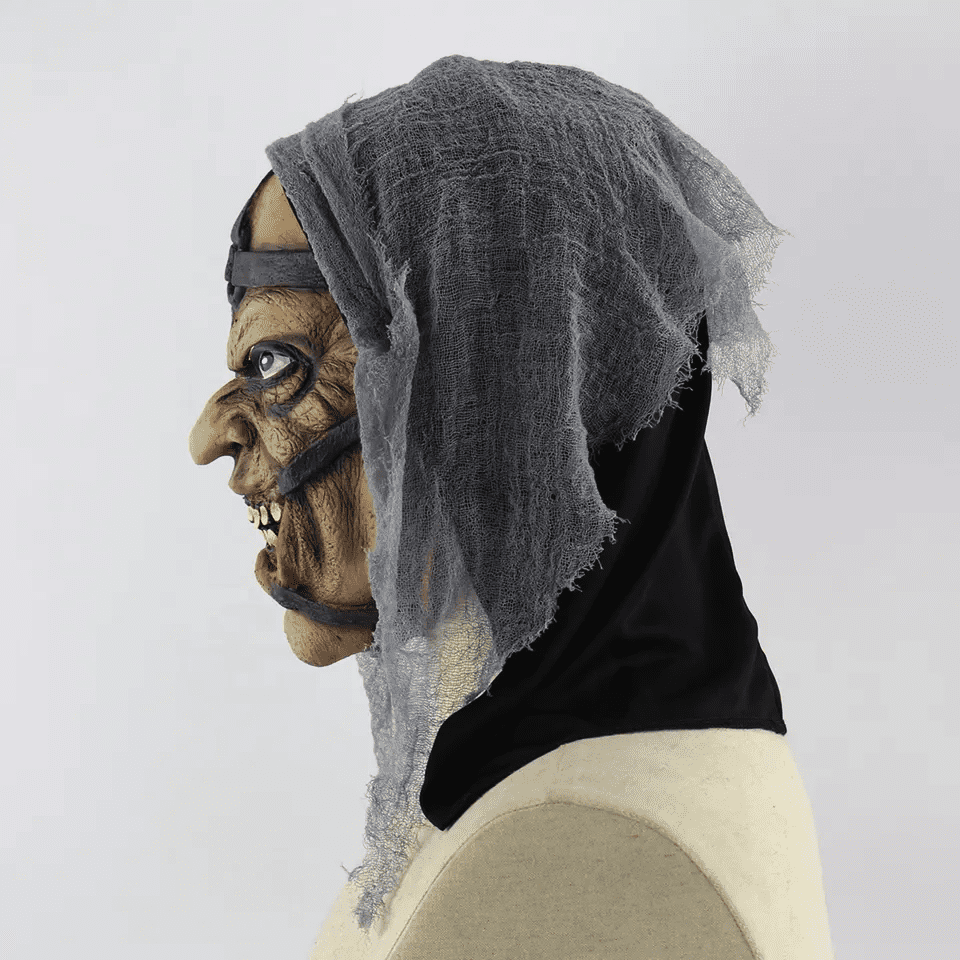 Gruselige Horror-Halloween-Maske