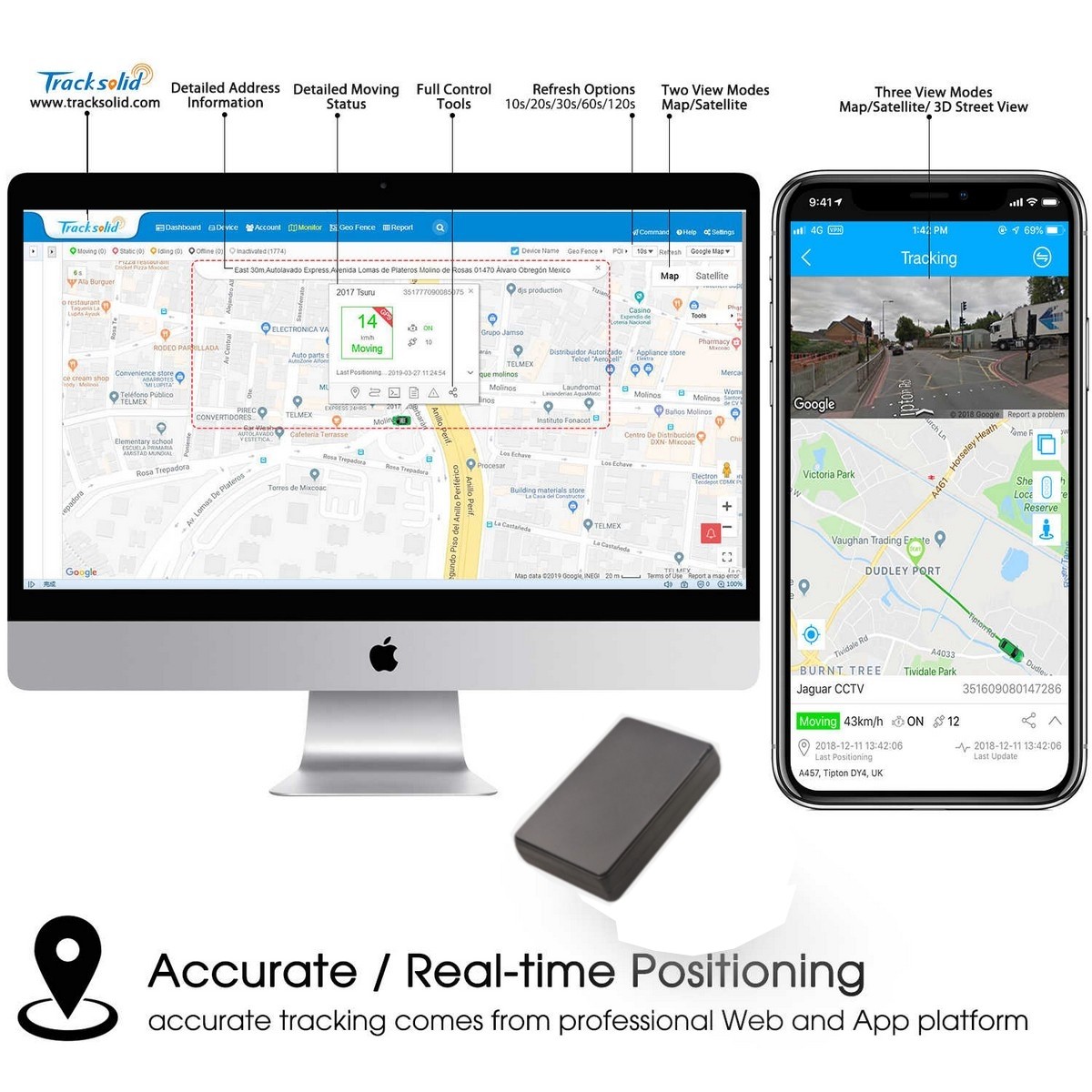 GPS-Tracking-Gerät Live-Überwachung GPS