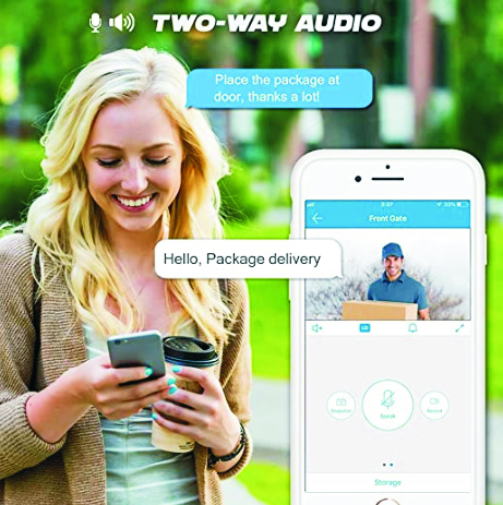 2-Wege-Audiokommunikation über Smartphone