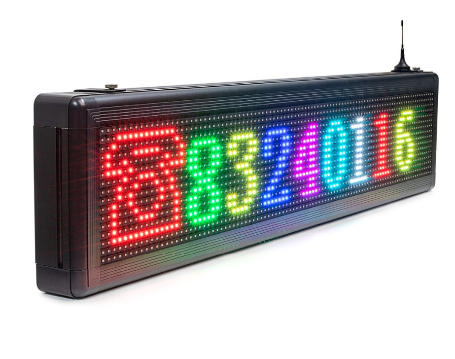 WiFi LED RGB Informationstafel im Freien