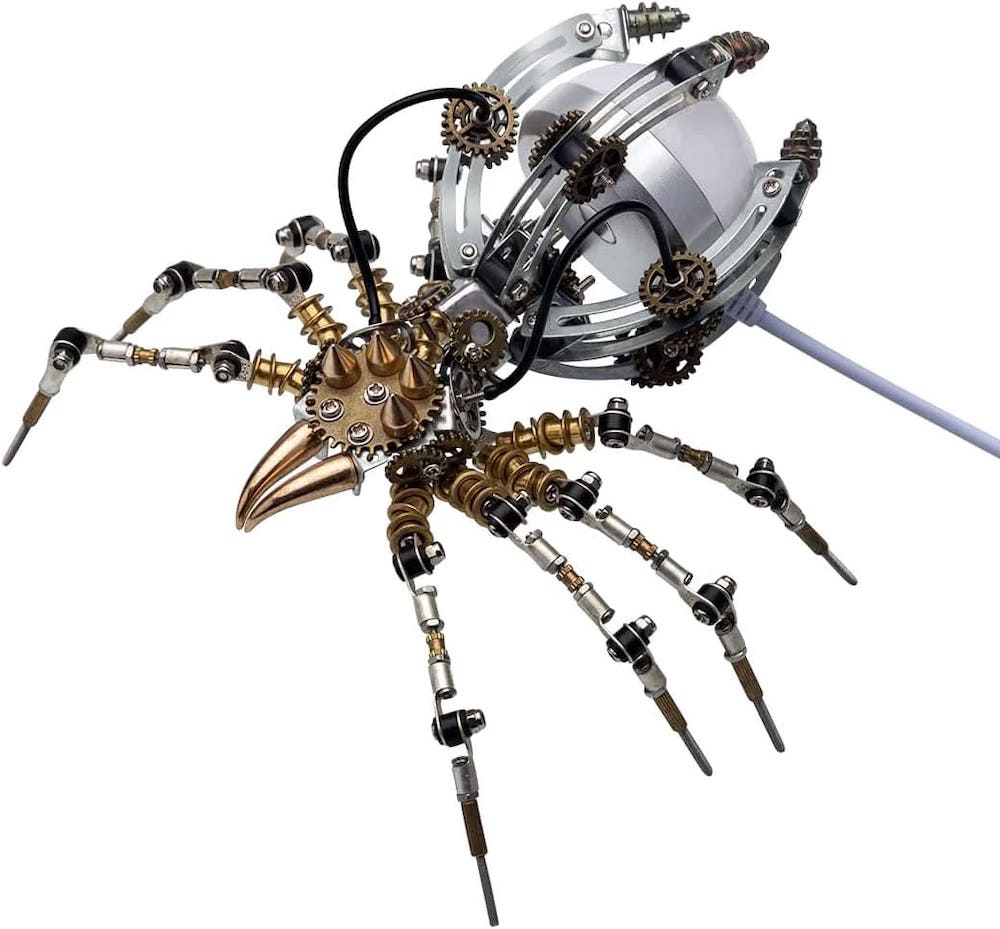 3D-Nachbildung einer Spinne