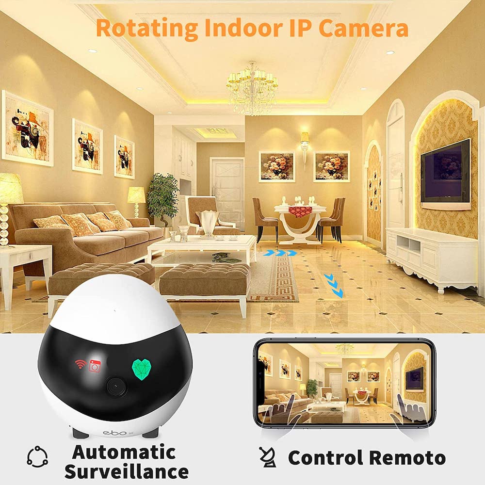 Robotersicherheitsschutz von Haus, Wohnung, Grundstück, Live-P2P-Überwachung