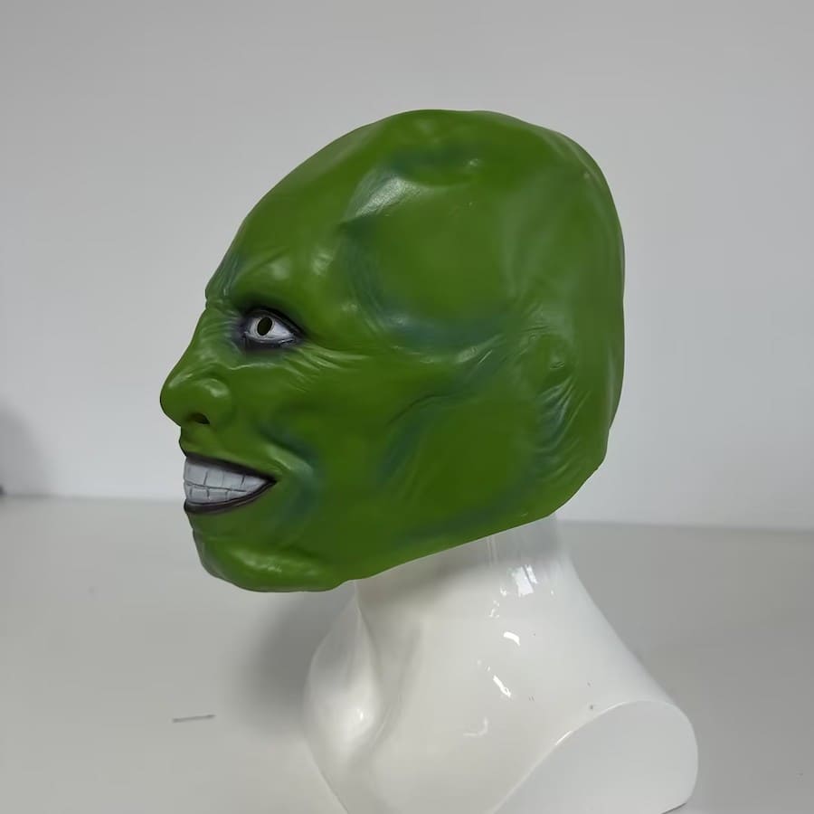 Grüne Gesichtsmaske für Erwachsene