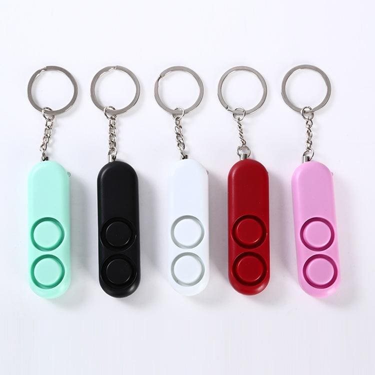 Tragbarer Mini-Sicherheitsalarm-Schlüsselanhänger – mit 120 Dezibel