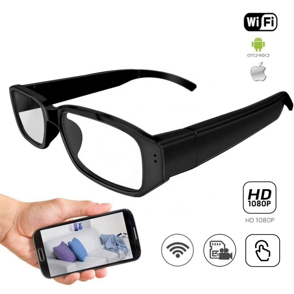 Brille mit Kamera – Spionagekamera in Brille mit WLAN