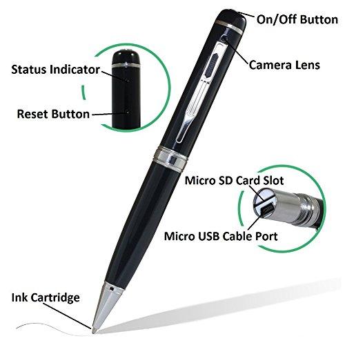Stift Kamera voller HD versteckter Spion