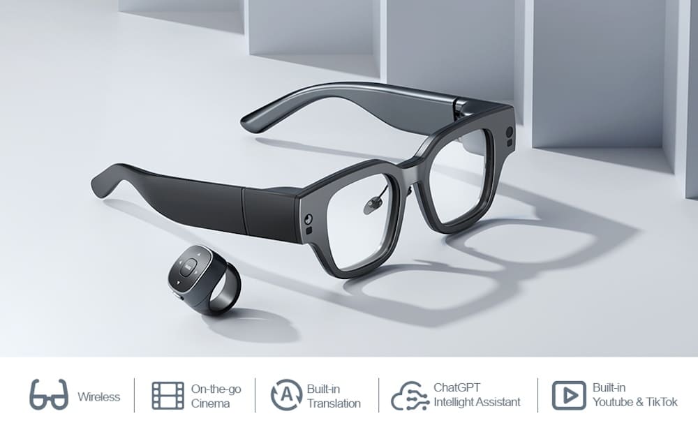 VR-Brille Smart mit Chat GPT Smart 3D kabellos